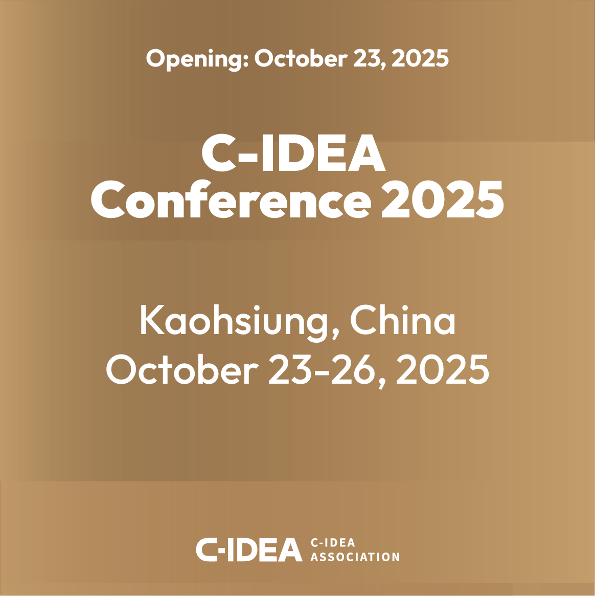 C-IDEA In Kaohsiung Taiwan,China
