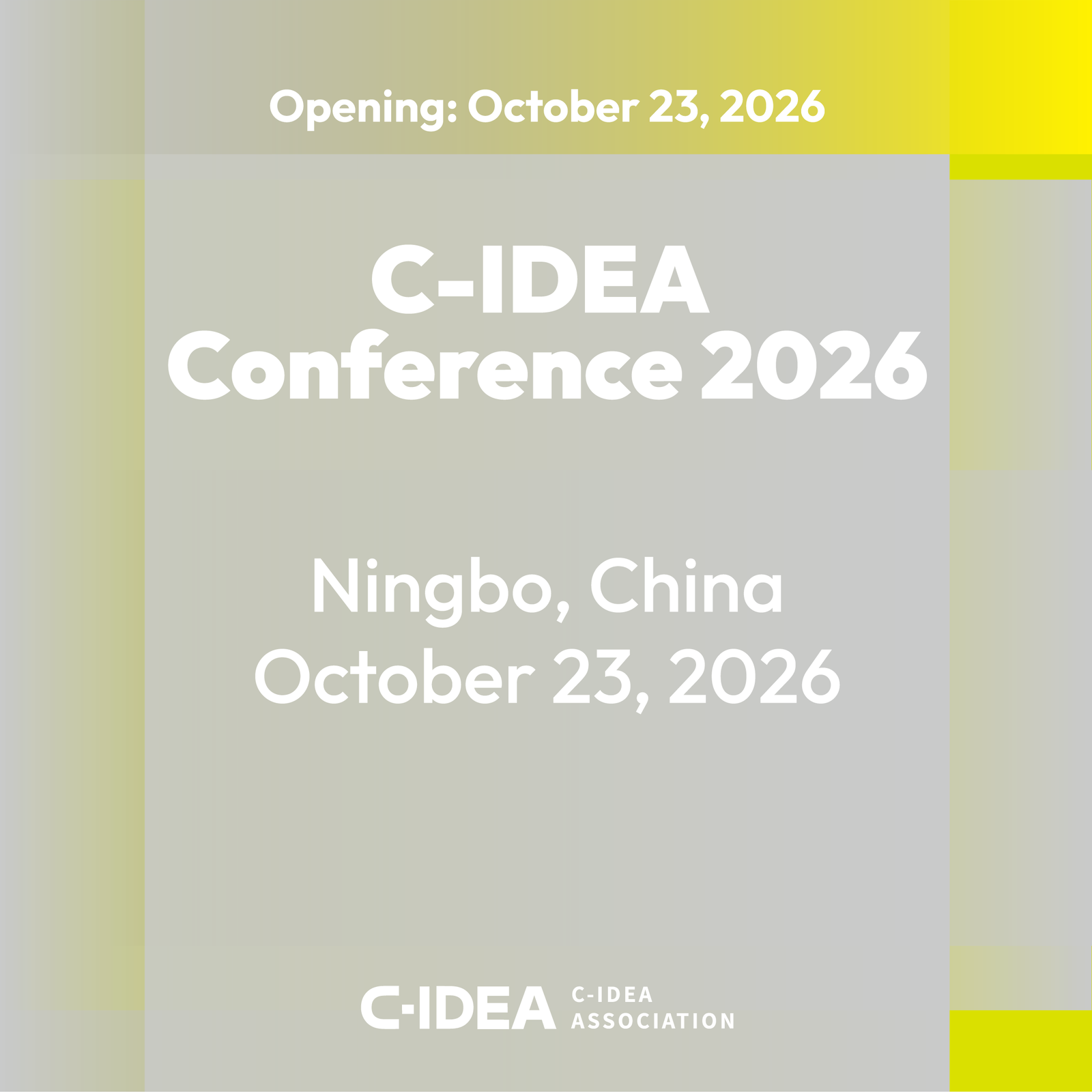 C-IDEA In Ningbo, China